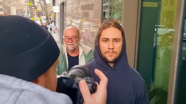 The TV star was released on bail after announcing plans to appeal his seven-month jail sentence. Picture: NewsWire/ Liam Beatty.