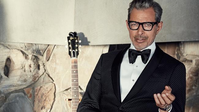 Jeff Goldblum on the cover of GQ's 2017 Men of the Year issue. Picture: Nino Munoz/GQ Australia