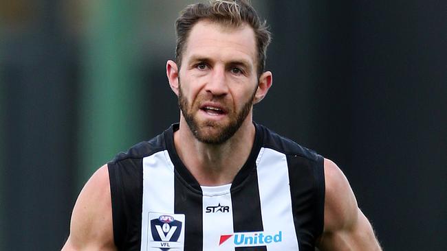 Travis Cloke in action for Collingwood. Picture: Mark Stewart