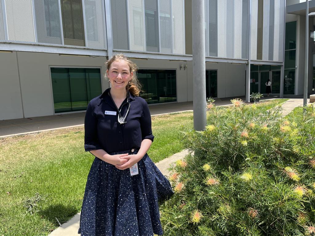 First-year doctor Jessica Chambers will join the Mackay Hospital and Health Service ranks. Picture: Supplied