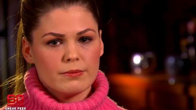 Belle Gibson appeared on 60 Minutes last year to apologise for faking having brain cancer. Picture: Facebook/60 Minutes