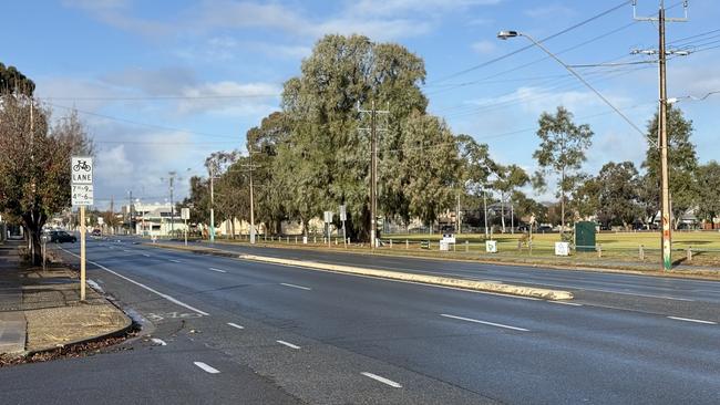 A woman has died in an alleged hit-run crash on Hanson Rd. Picture: Natasha Emeck