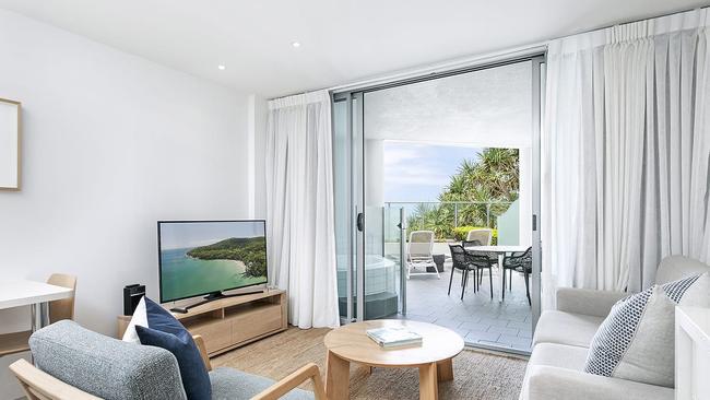 This one-bedroom unit at 17/49 Hastings St, Noosa Heads, is on the market for $3.6m.