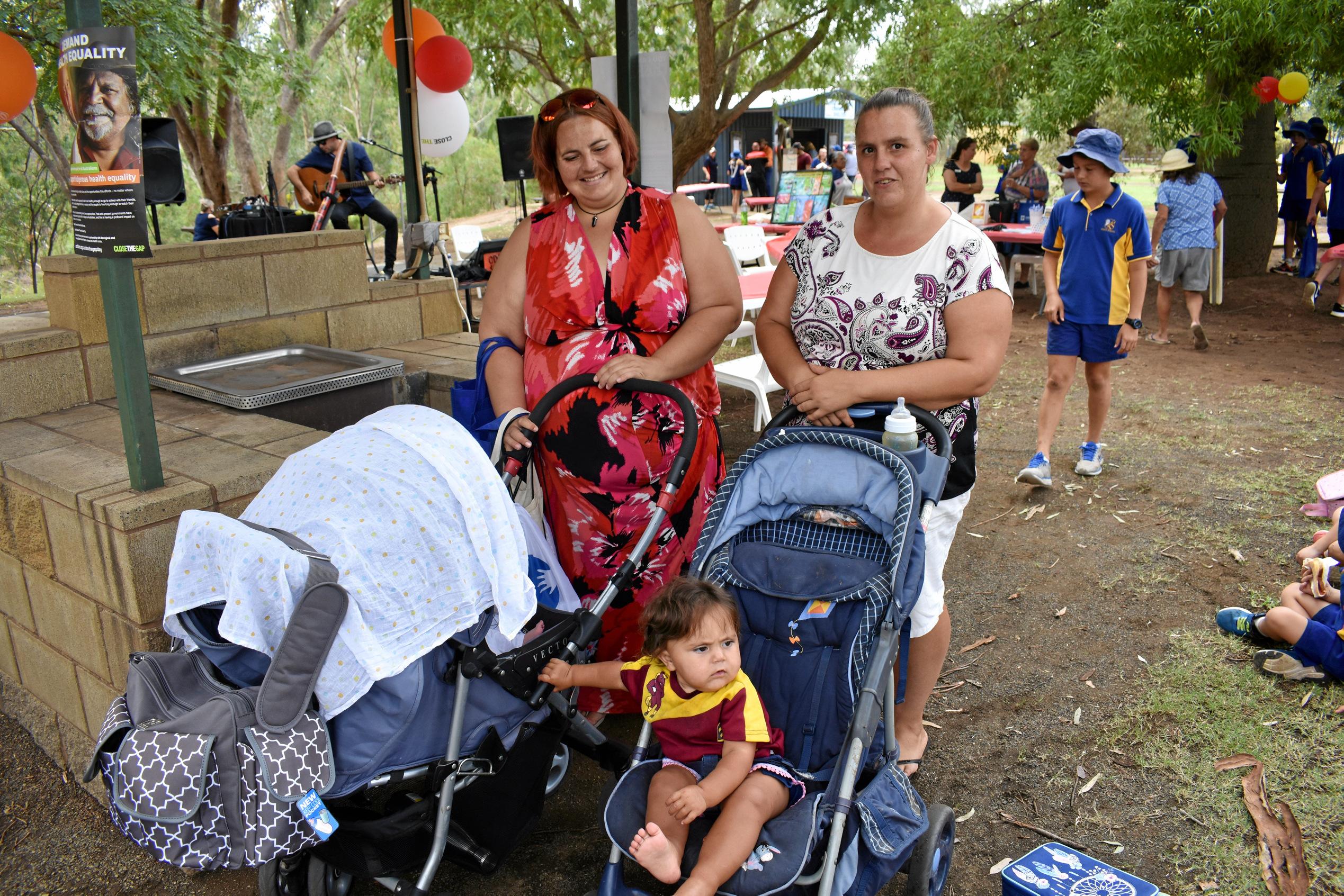 Carina Allwood, Chantalle Allwood and Lilly Allwood. Picture: Jorja McDonnell