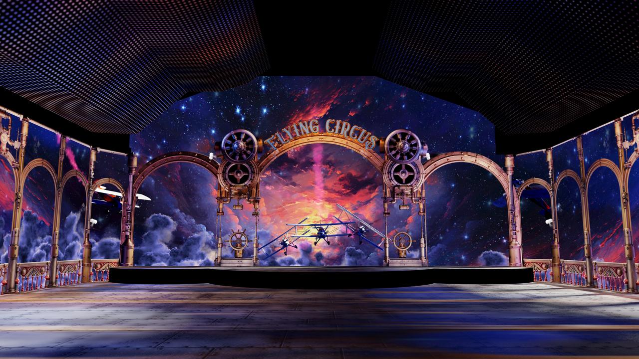 Luna Park's new immersive experience Dream Circus will open before Christmas. Picture: Supplied