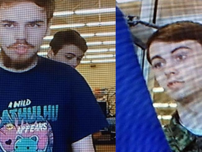 (FILES) This image released by The Royal Canadian Mounted Police on July 23, 2019 shows Kam McLeod, 19, and Bryer Schmegelsky, 18, from Port Alberni, British Columbia, who are considered main suspects in the slayings of 23-year-old Australian Lucas Fowler, and his American girlfriend Chynna Deese, 24, who were discovered shot to death on July 15 along the side of the Alaska Highway near Liard Hot Springs, British Columbia. - Police divers in Canada have wound up their search of a river in northern Manitoba for any trace of two teenage fugitives wanted for the killings of three people, officials said August 5, 2019.The divers had been searching the Nelson River after a battered aluminum boat was found Friday on its shore, in the vast area near Gillam being scoured for the fugitives, but no evidence of them was found.  "The Underwater Recovery Team has completed their work following the discovery of a boat on the shore of the Nelson River," the Royal Canadian Mounted Police said in a statement on Twitter. (Photo by - / ALBERTA RCMP / AFP) / RESTRICTED TO EDITORIAL USE - MANDATORY CREDIT "AFP PHOTO / HANDOUT "Royal Canadian Mounted Police" - NO MARKETING NO ADVERTISING CAMPAIGNS - DISTRIBUTED AS A SERVICE TO CLIENTS.