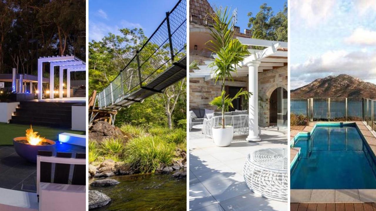 Queensland's perfect tropical climate has led to the creation of some of the most amazing backyards in the country.