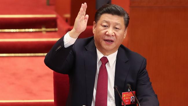 The leak of the Communist Party membership database shows how the system under President Xi Jinping operates — by setting up branches inside companies and government agencies. Picture: Getty Images