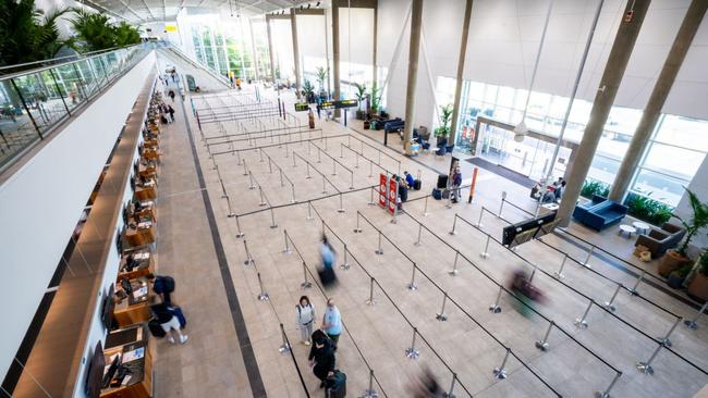 Cairns Airportâs international terminal is undergoing a $55 million redevelopment, which includes a raft of customer-focused enhancements. Photo: Supplied