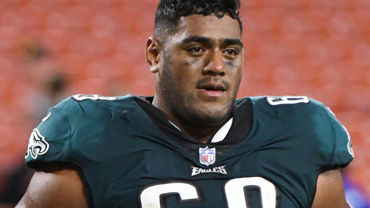 Eagles tackle Jordan Mailata's family has come from Australia to watch him  vs. Saints