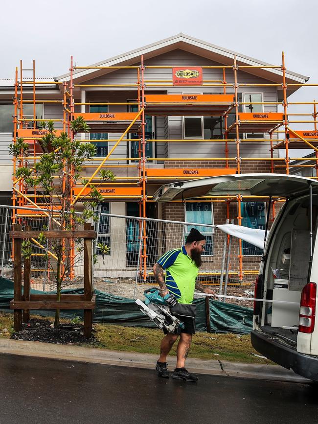 Experts wonder how Australia will meet its housing targets. Picture: Roni Bintang/Getty Images