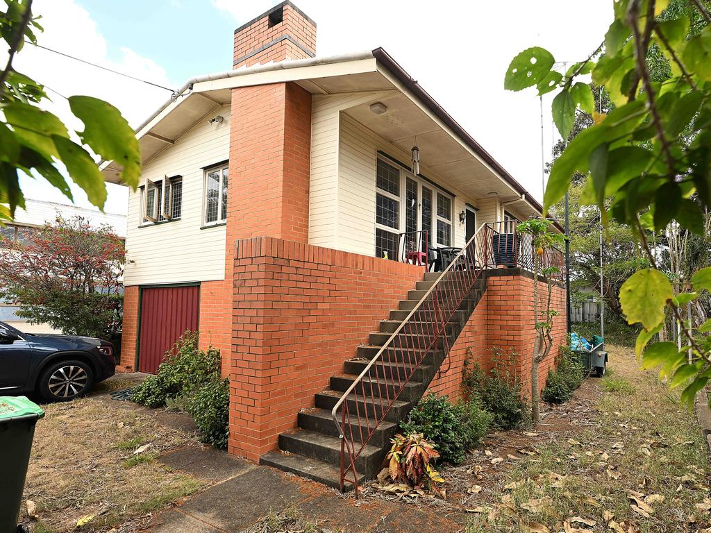 Mr Connolly has lived in the two-storey brick home for about 60 years and raised his family, and their families. Lyndon Mechielsen/Courier Mail