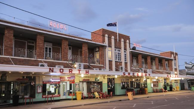 The North Gregory Hotel at Winton. Pic Mark Cranitch.