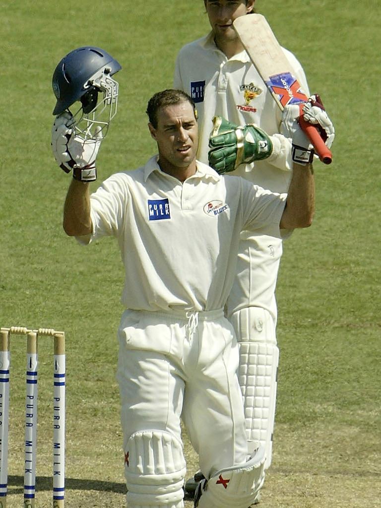 Michael Bevan had an illustrious career in the Sheffield Shield. (Photo by Chris McGrath/Getty Images