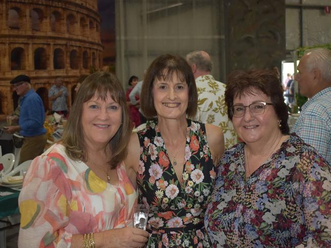 Cherie, Milva and Terri from Stanthorpe enjoying the festival February 25, 2024.