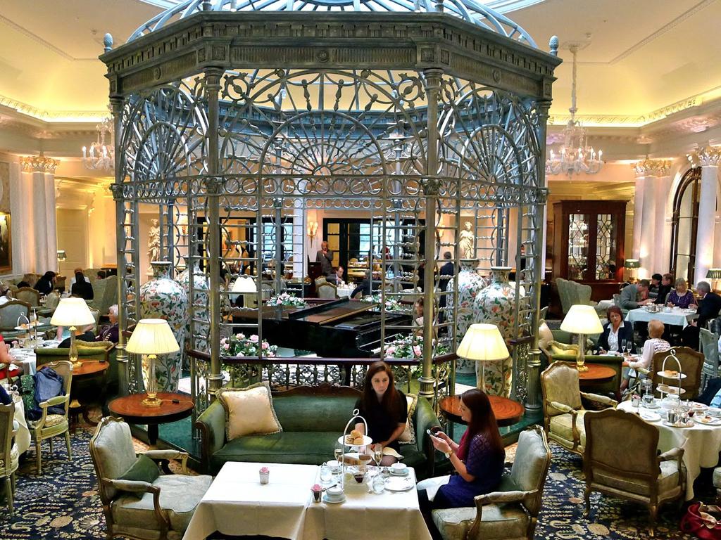The Savoy dining room.