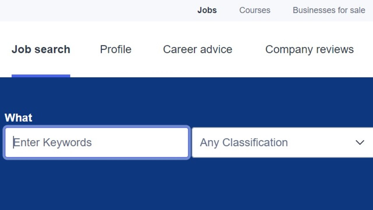 Jobseekers can still choose to search by industry using the classification drop down if they put WFH in the search bar.