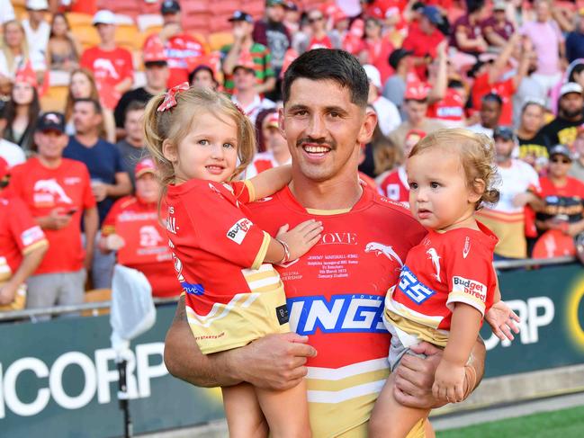 NRL:Roosters V Dolphins, Suncorp Stadium. Picture: Patrick Woods.