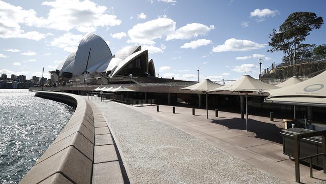 One of the world’s top scientists has branded lockdown measures a ‘huge mistake’ and Australia a ‘standout loser’ for damaging its economy. Picture: Getty Images