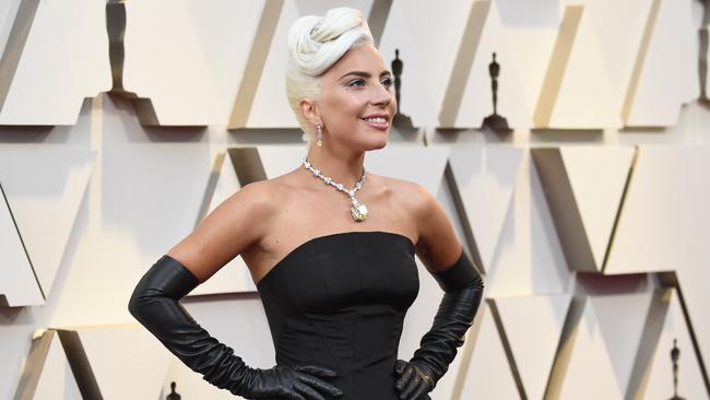 Lady Gaga made an entrance at the 91st Annual Academy Awards. Picture: Getty Images 