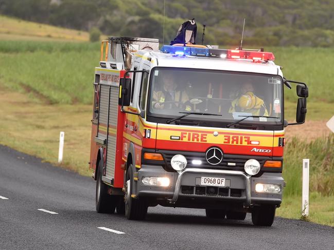 Emergency services attend early morning crash in Cambooya