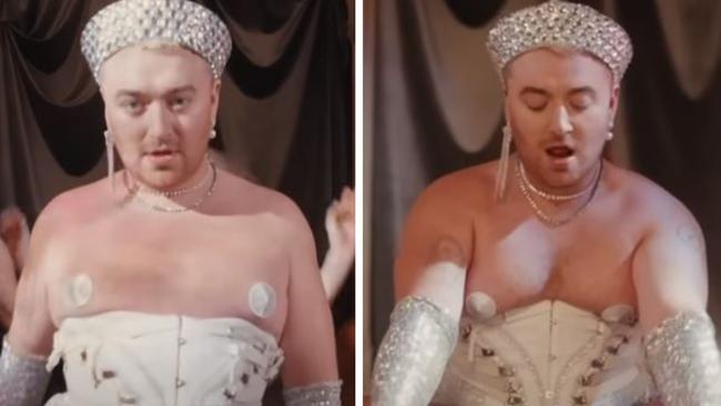 Sam Smith in their new video.