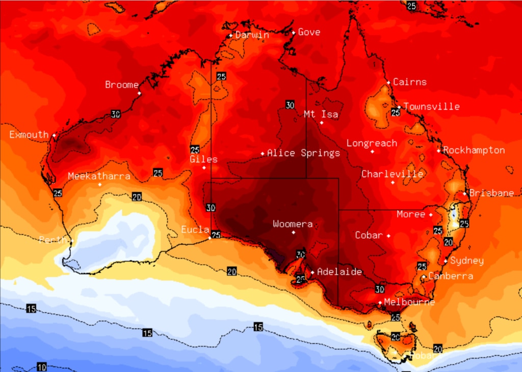 The weekend is set to be ‘much more comfortable than the ones we just had’. Picture: BSCH Stormcast