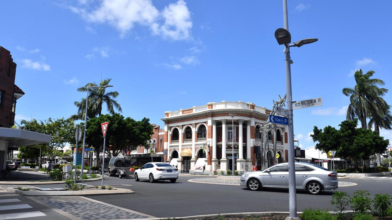 Corner of Wood and Victoria Street in Mackay CBD. Picture: Tony Martin