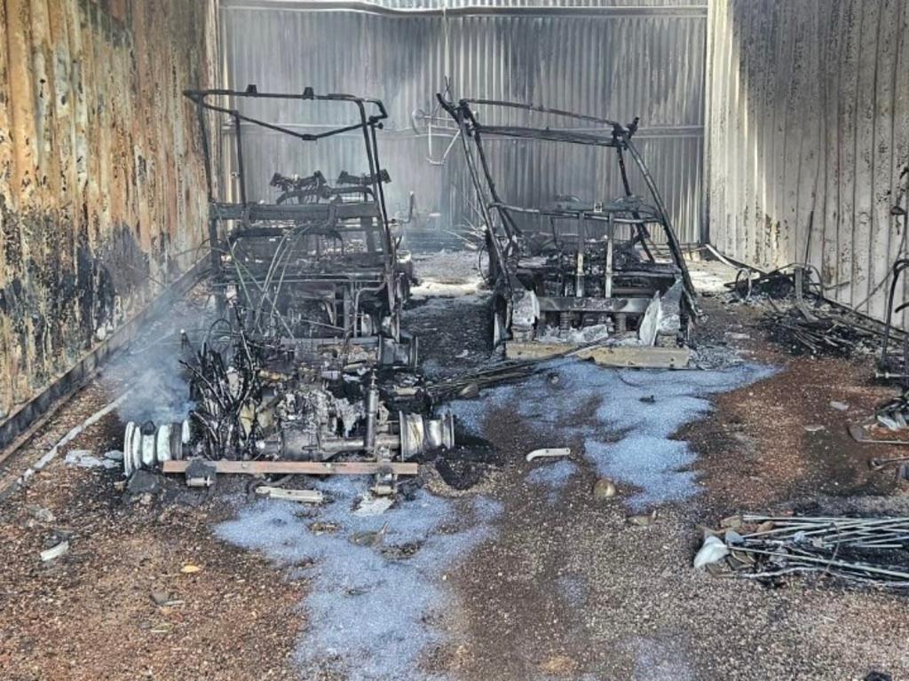 Eidsvold Golf Club devastated by recent fire.