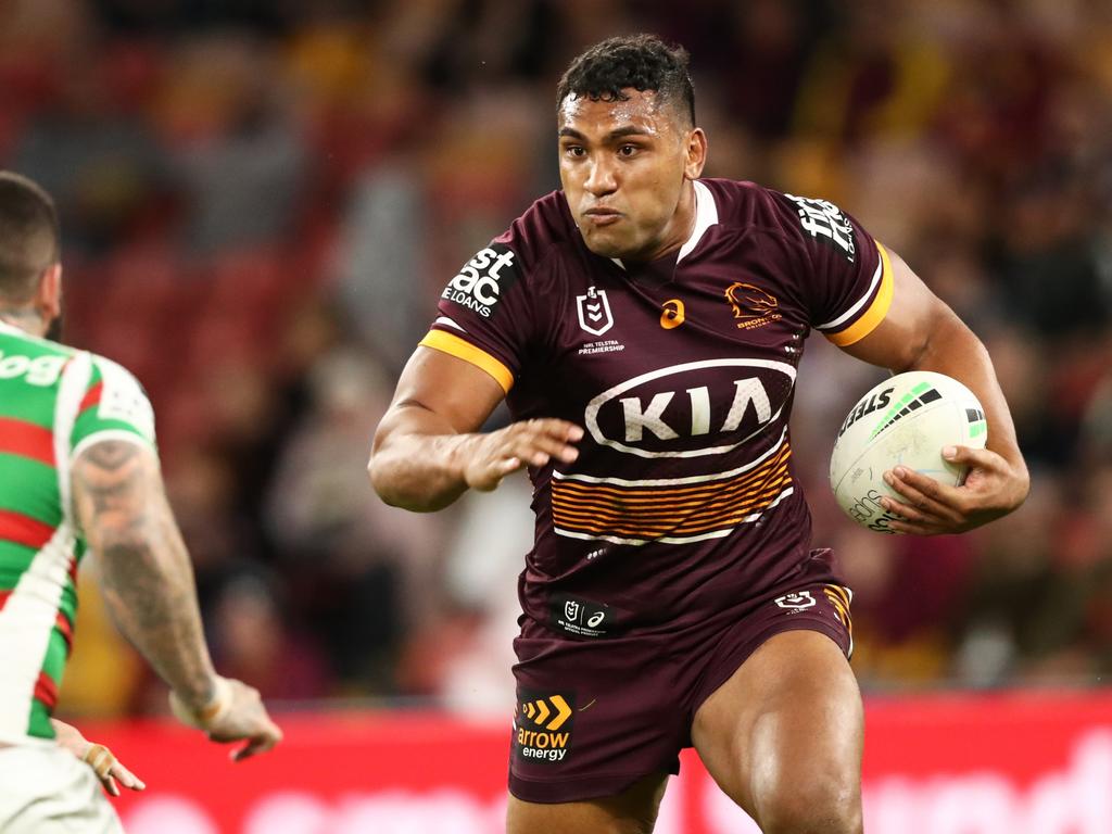 Pangai Jr made the mid-season switch from the Broncos to the Panthers. Picture: NRL Photos