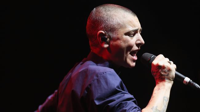 Sinead O'Connor at Sydney Opera House in 2015. Picture: Don Arnold/WireImage