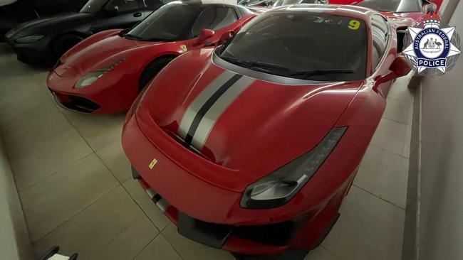 Sydney pharmacist Ben Huynh has failed in his legal bid to get his luxury car collection returned. Picture: Australian Federal Police