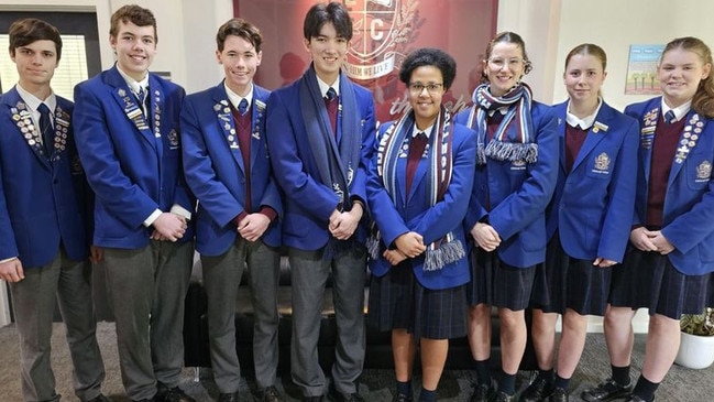 Edinburgh College Lilydale Student Leadership Team for 2025.