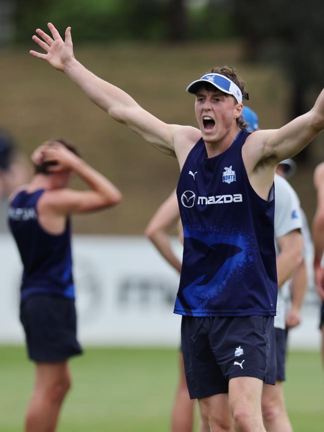 All-Australian Nick larkey is set for another big season for North Melbourne. Picture: Michael Klein