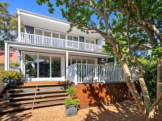 The four-bedroom Rozelle cottage has been extensively renovated.