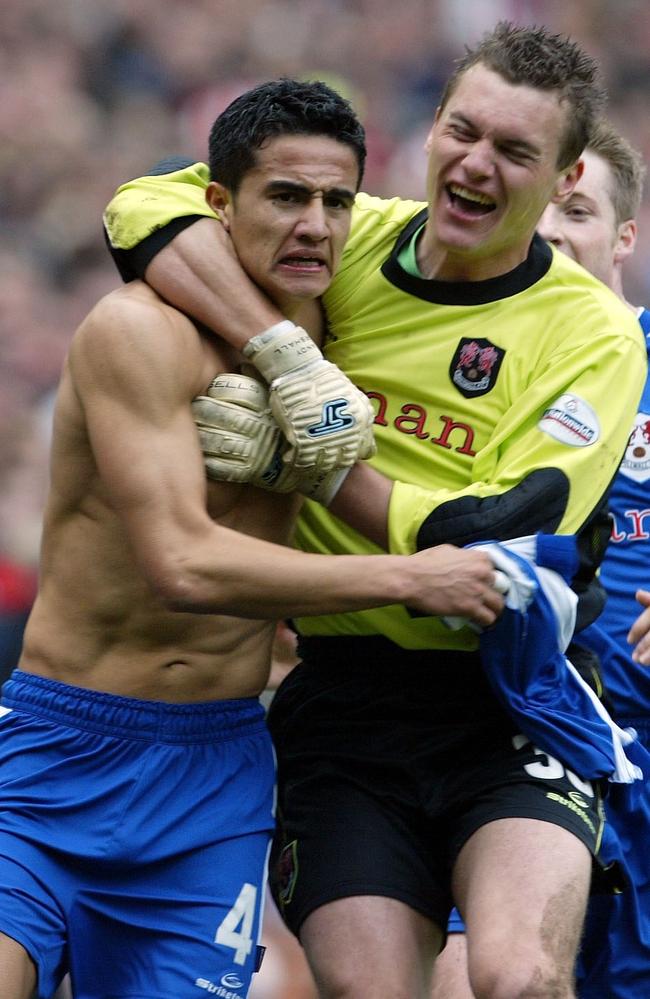 Tim Cahill during his time with Millwall.
