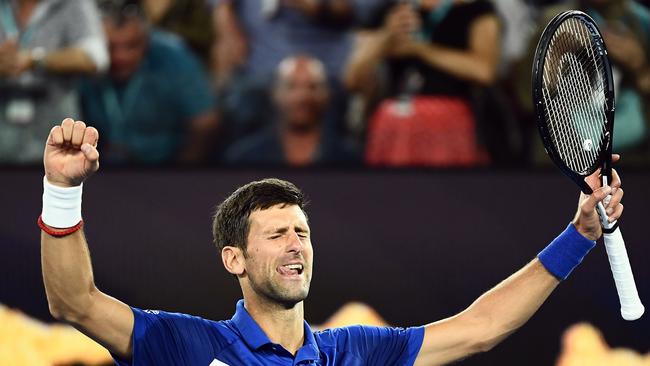 Novak Djokovic is back to his extraordinary best. Picture: AFP