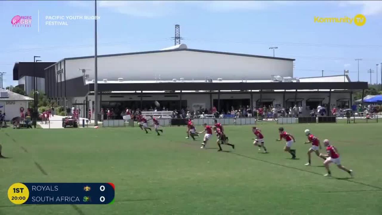 Replay: Queensland Royals v Queensland South Africa (U14 boys) - 2024 Pacific Youth Rugby Festival Day 1