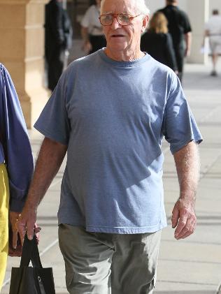 Former Anglican priest Wilfred Edwin Dennis arrives at the Adelaide District Court, where he was jailed for molesting an altar boy in the 1970's. Pic: Tom Lee