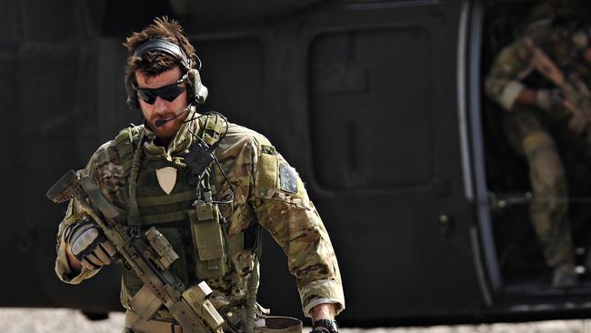 Ben Roberts-Smith pictured on tour in Afghanistan. Picture: Department of Defence