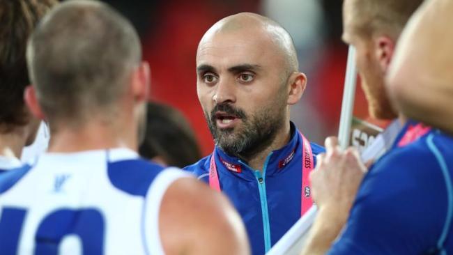 Roos interim coach Rhyce Shaw has made a big impression.