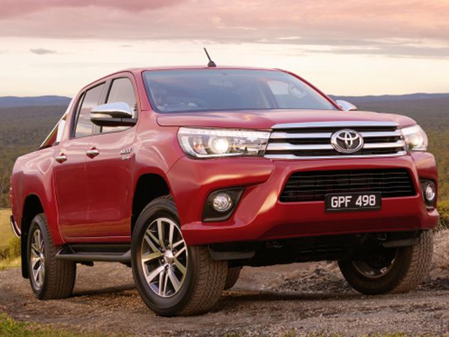 F14knfgt: New Toyota Hilux. Supplied.