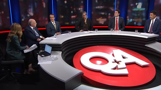 The Gaza-Israel episode of Q&amp;A attracted more than 1900 complaints to the broadcaster's ombudsman. Picture: Supplied/ABC.