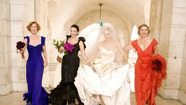 Cynthia Nixon, Kristin Davis, Sarah Jessica Parker and Kim Cattrall got their first <i>Sex and the City </i>movie in 2008.