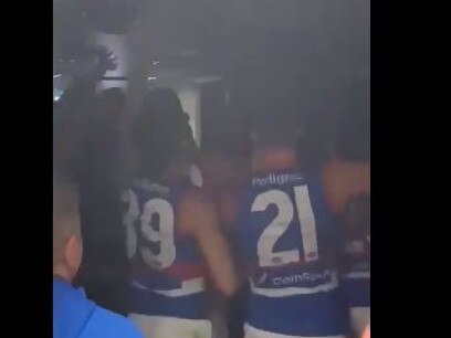 Bulldogs react to leaked viral celebration