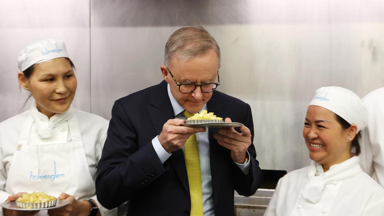 Can Labor leader Anthony Albanese smell a sweet victory ahead? Picture: Liam Kidston