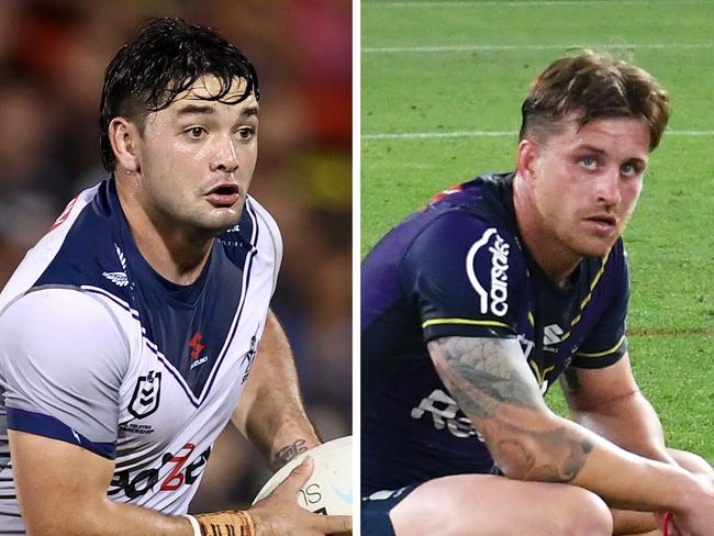 Melbourne Storm CEO Justin Rodski could not confirm what the white substance was in the leaked footage of Brandon Smith and Cameron Munster. Picture: Getty Images