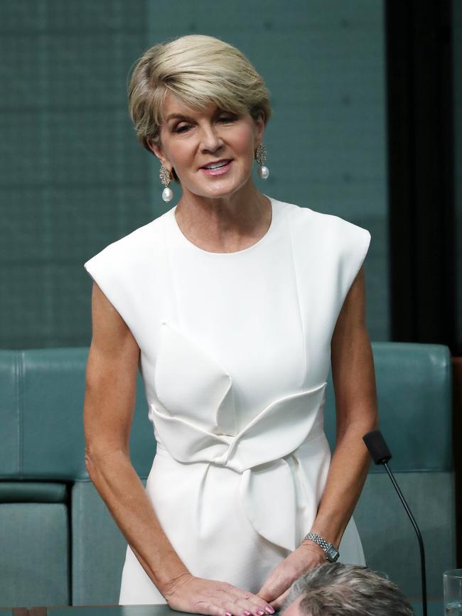 Former foreign affairs minister Julie Bishop. Picture Gary Ramage