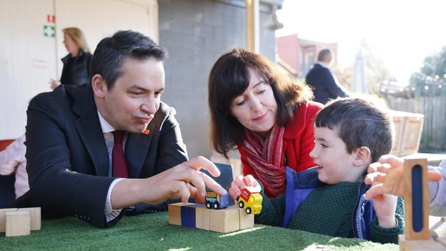 Minister for Education, Training and Skills, Blair Boyer and Deputy Premier Susan Close, who oversaw TAFE between 2016 and 2018 during an accreditation crisis. NCA NewsWire / David Mariuz