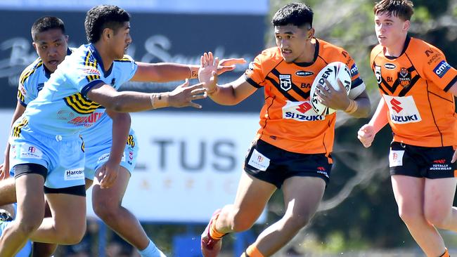 Brisbane Tigers player Markatato Nosa . Picture, John Gass